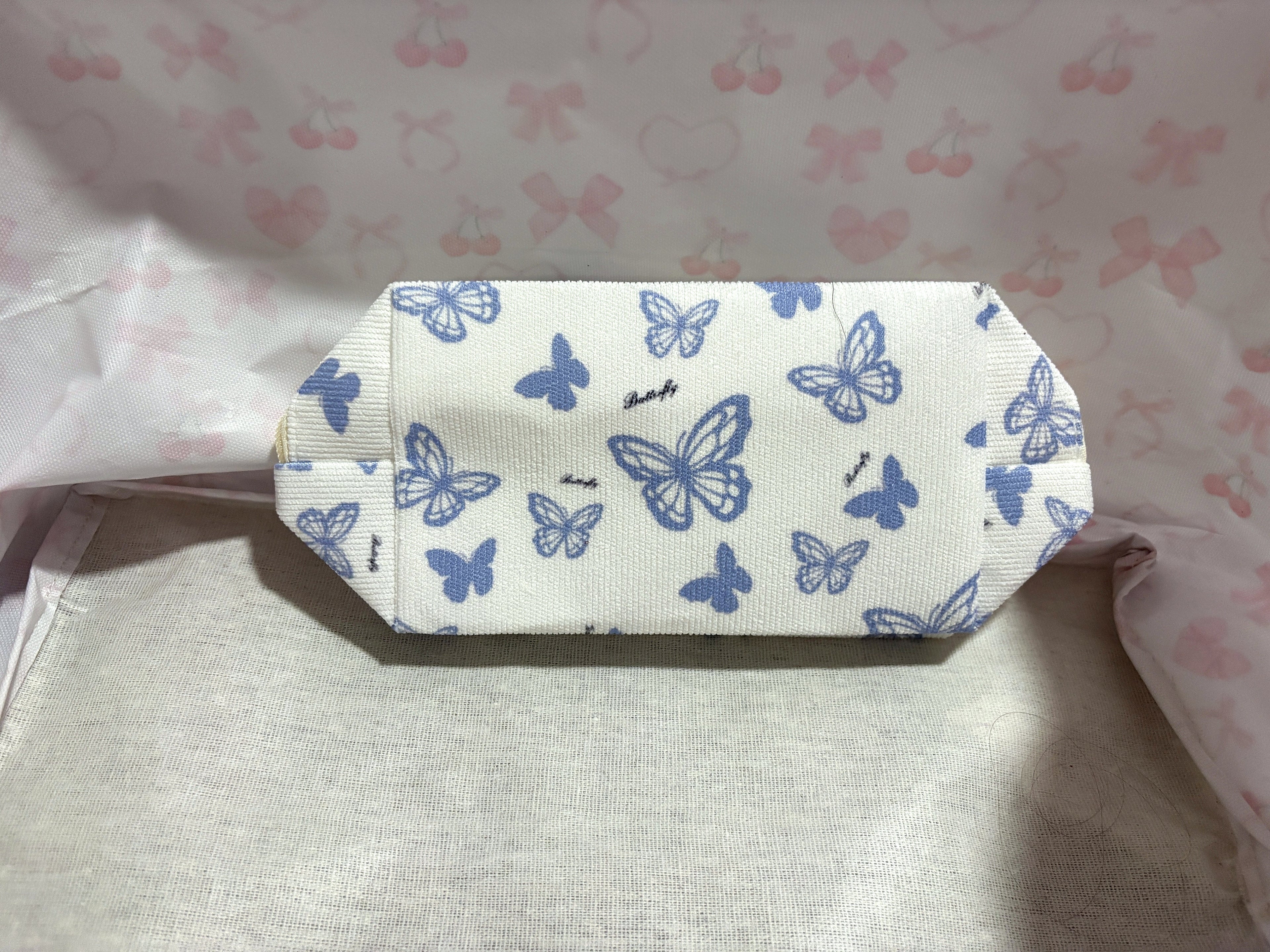 Butterfly makeup bag