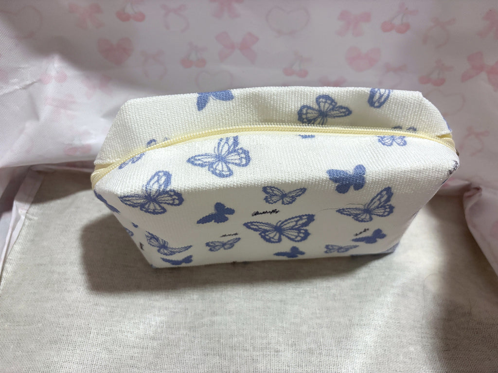 Butterfly makeup bag